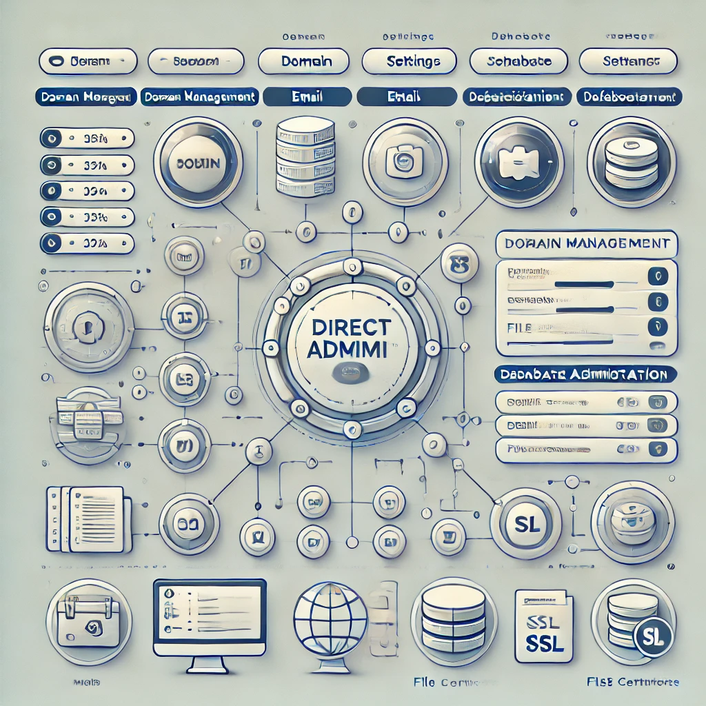 פאנל ניהול DirectAdmin – פתרון מתקדם לניהול אחסון אתרים.